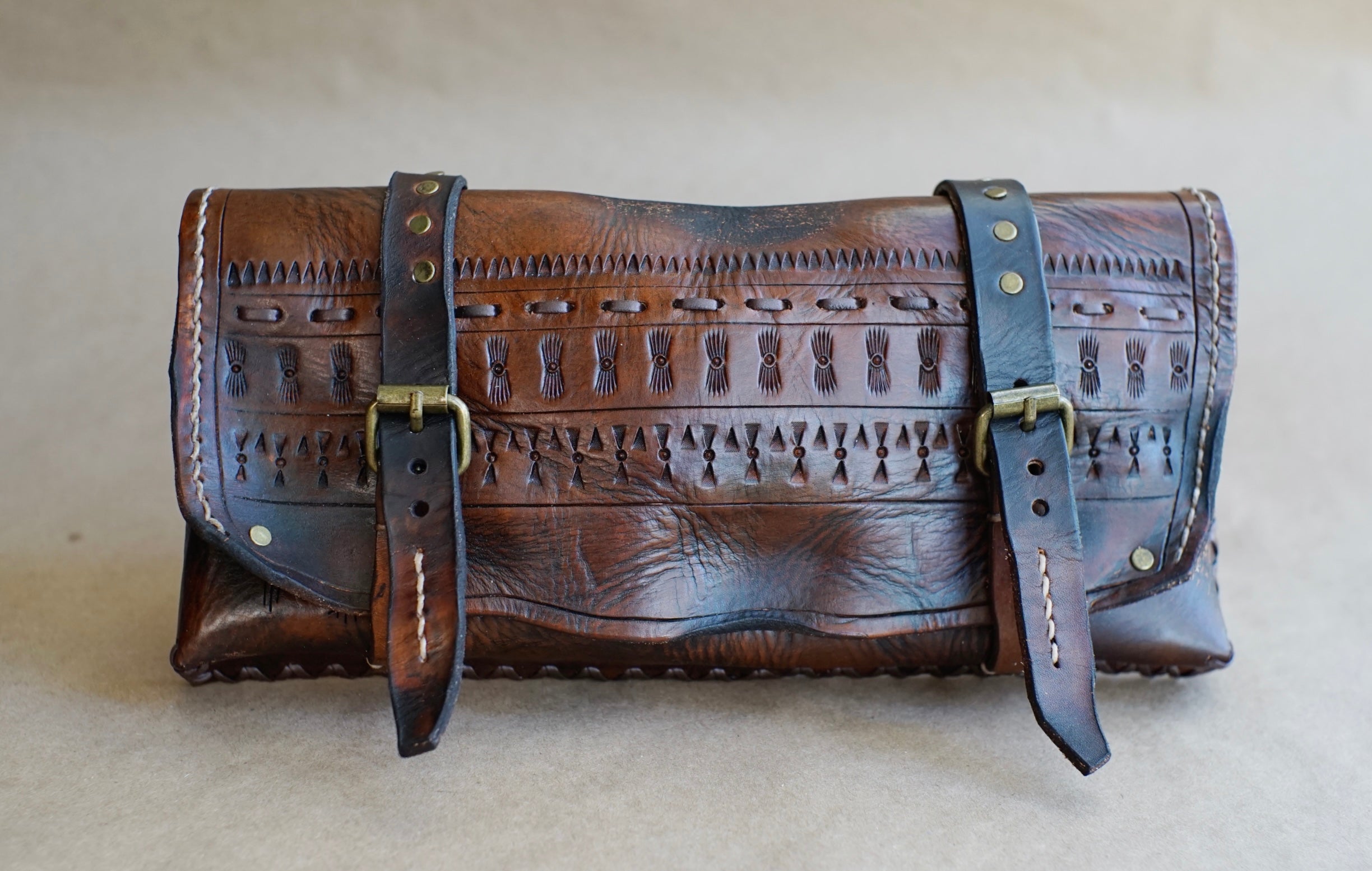 TOOL BAG - Brown - Stamped