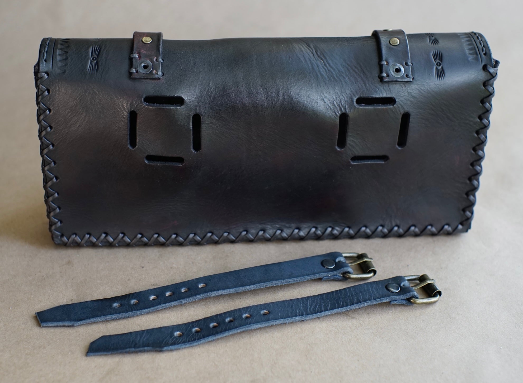 TOOL BAG - Mahogany - Stamped