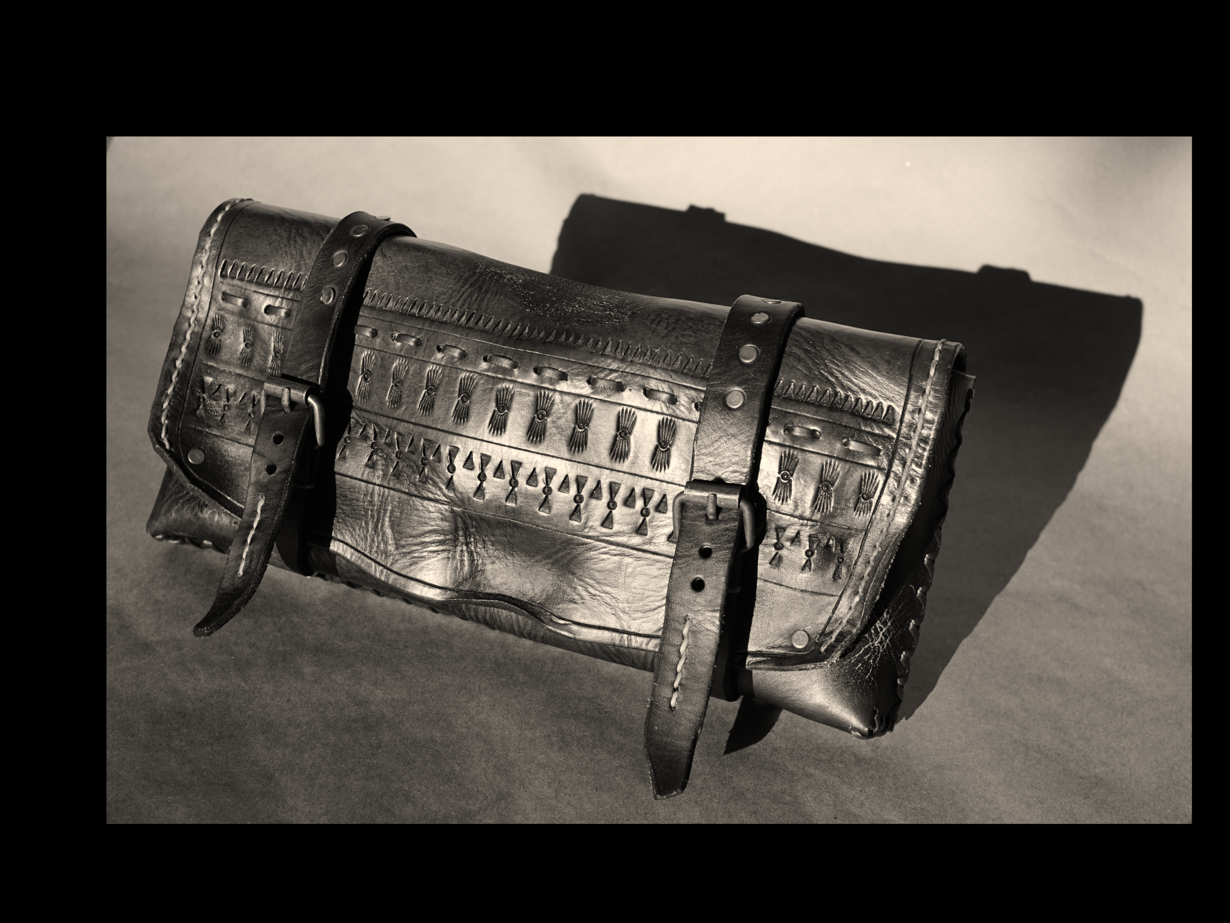 TOOL BAG - Brown - Stamped